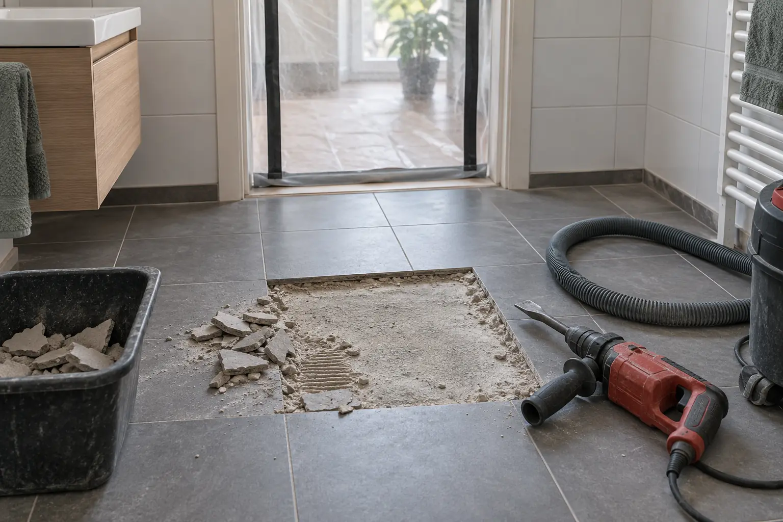voorbereidende niet-constructieve sloopwerkzaamheden