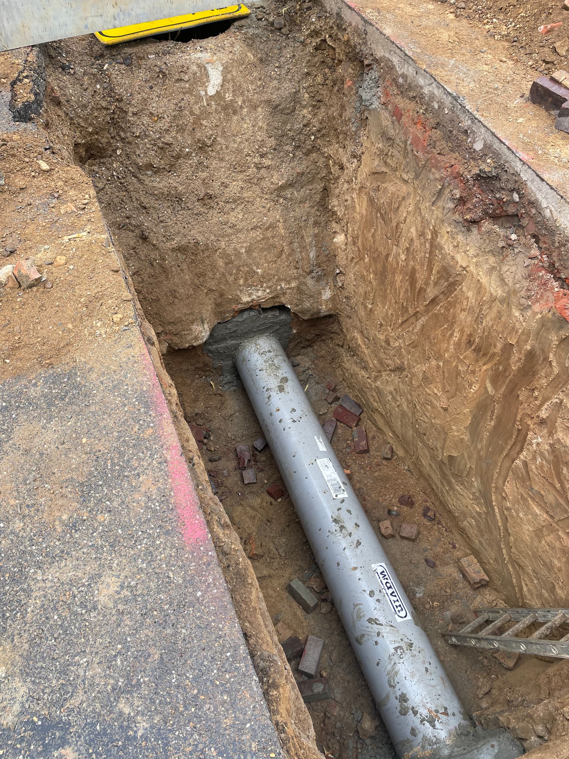 Rioolrenovatie overstortput in Geleen – riolering projectfoto 6