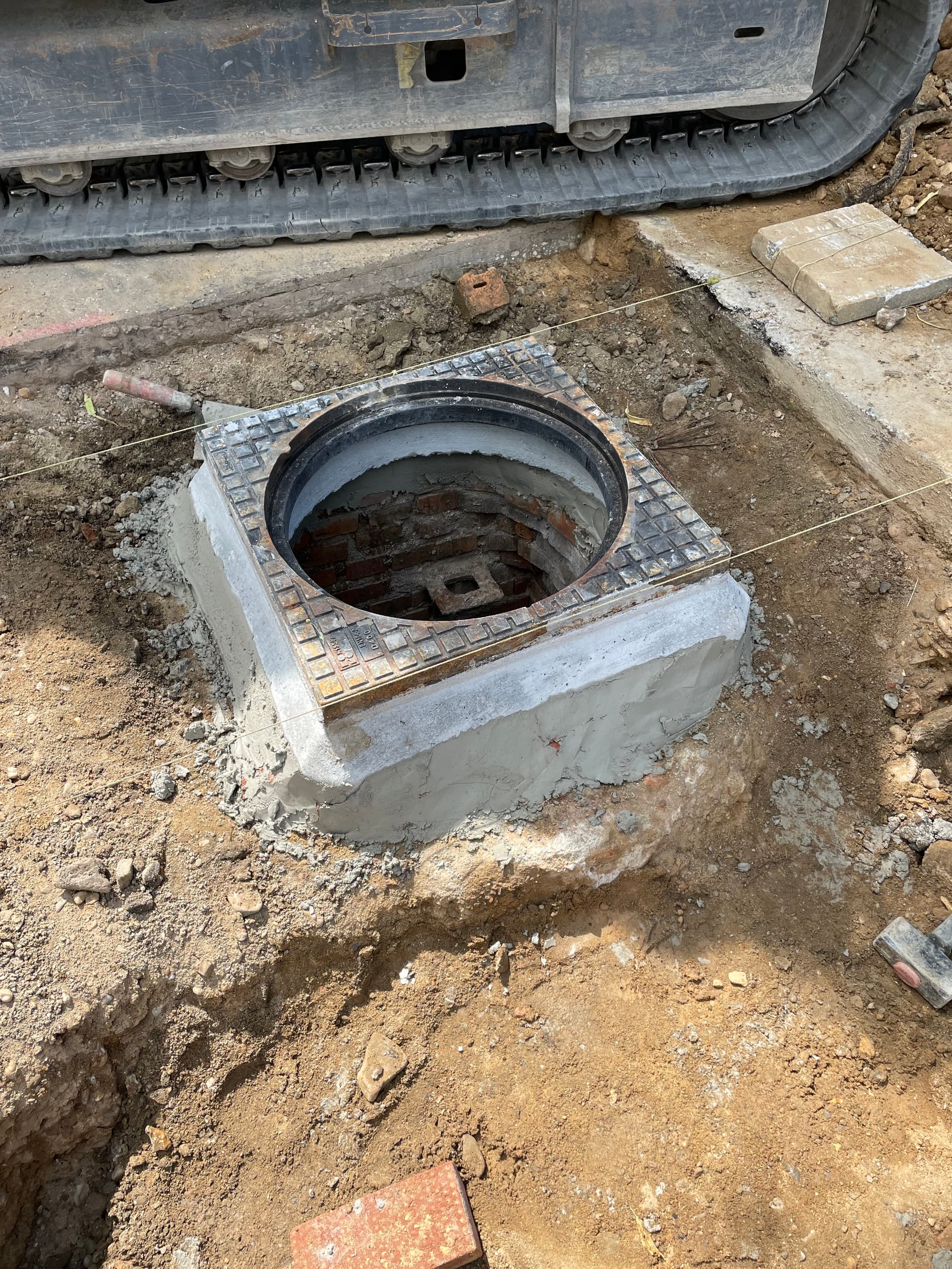 Rioolrenovatie overstortput in Geleen – riolering projectfoto 9