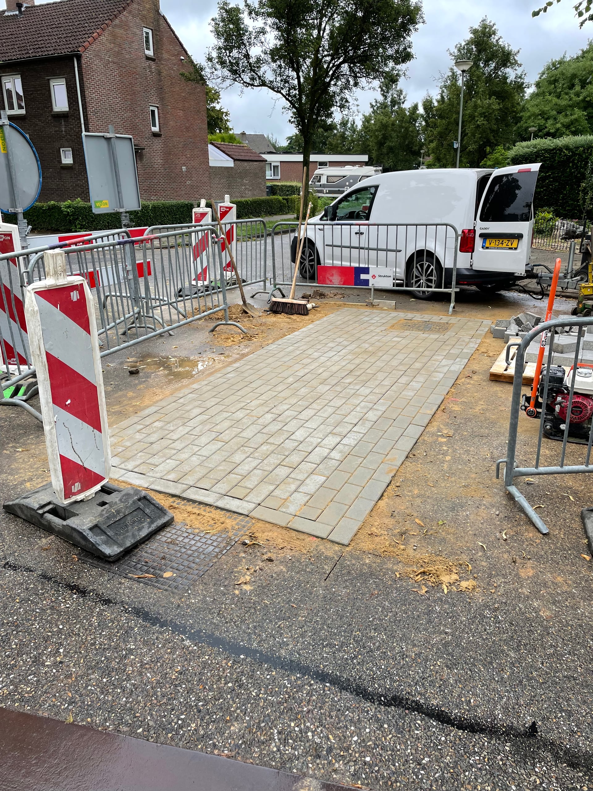 Rioolrenovatie overstortput in Geleen – riolering projectfoto 1