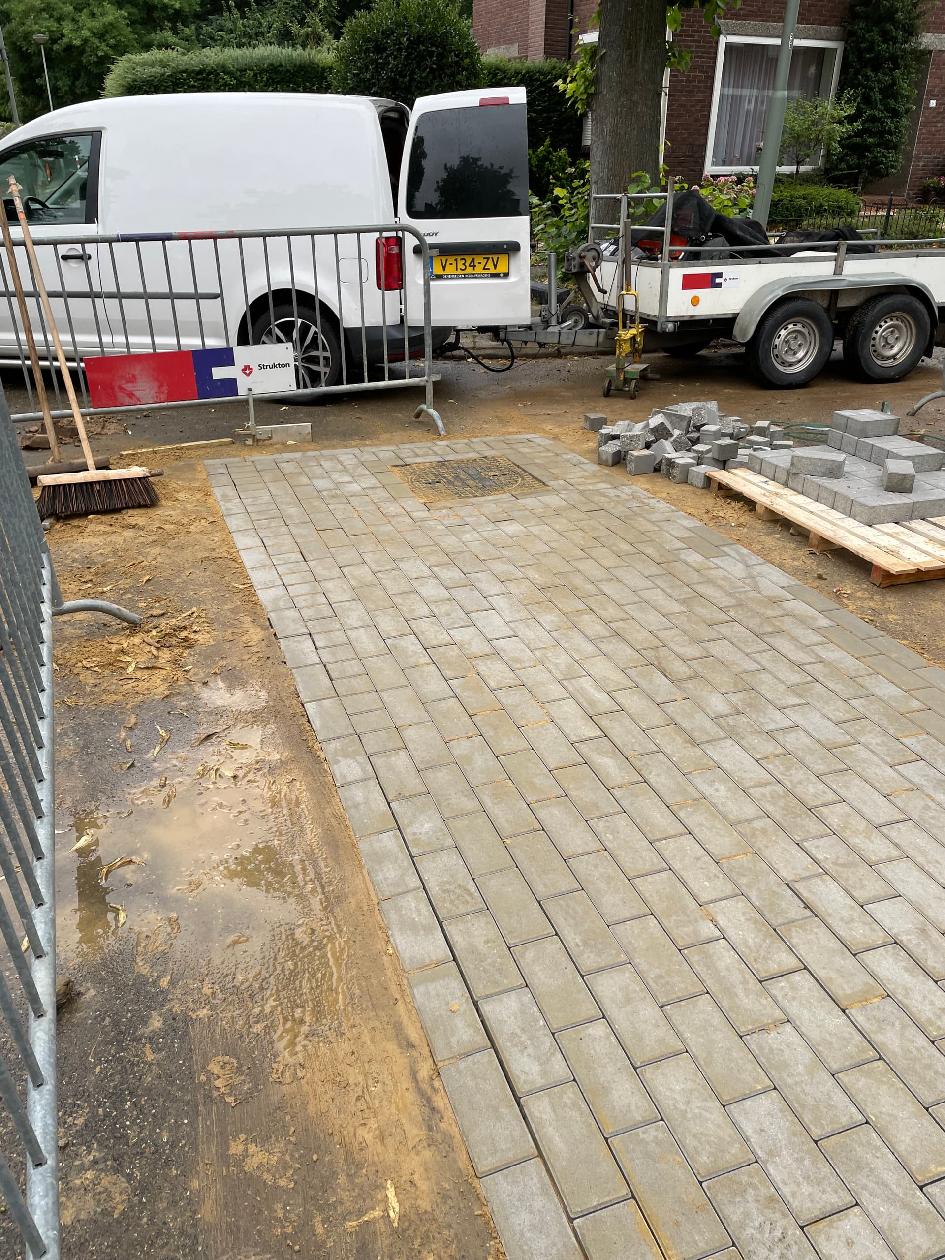 Rioolrenovatie overstortput in Geleen – riolering projectfoto 2