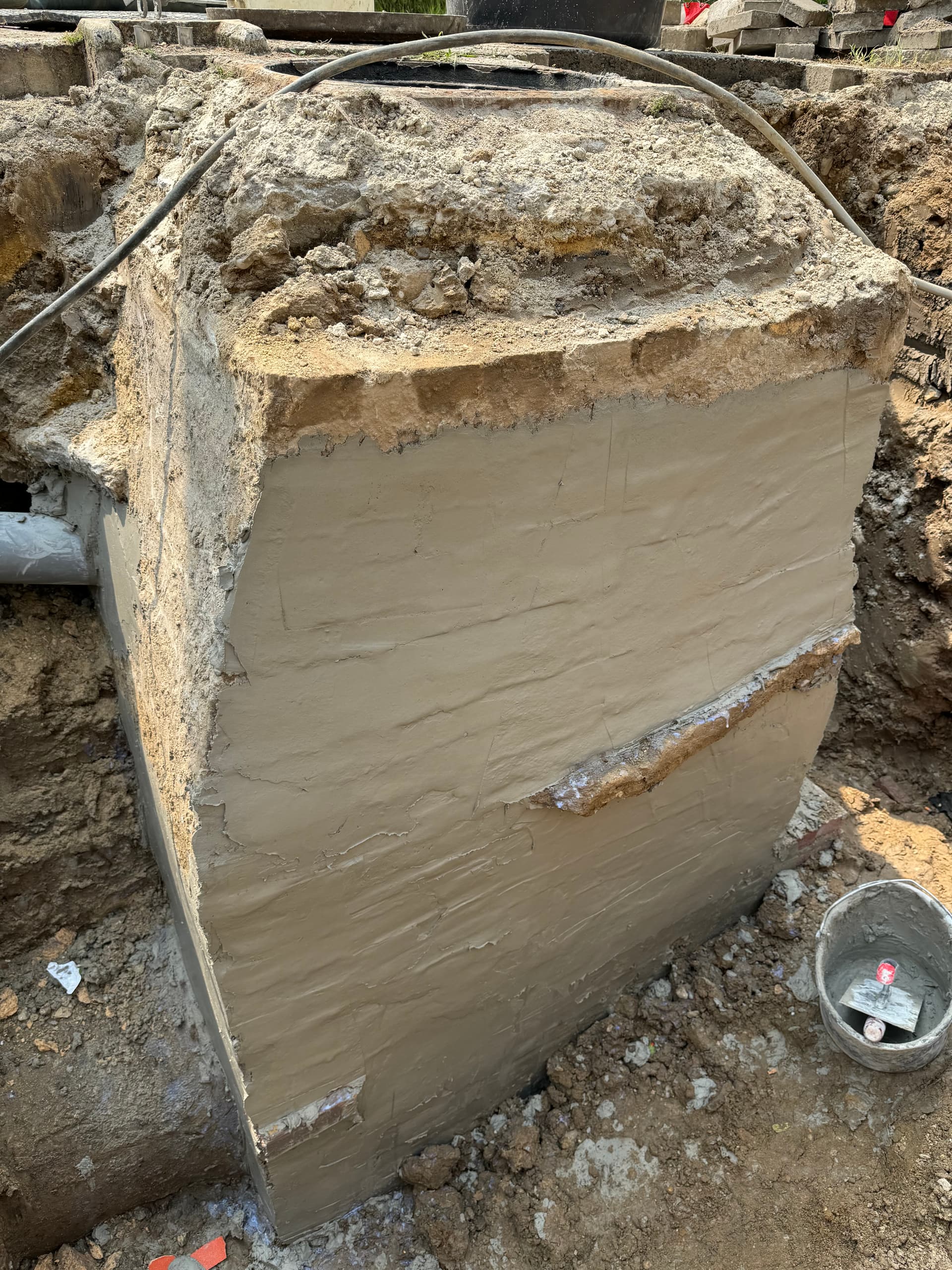 Volledige putrenovatie in Urmond – riolering projectfoto 4