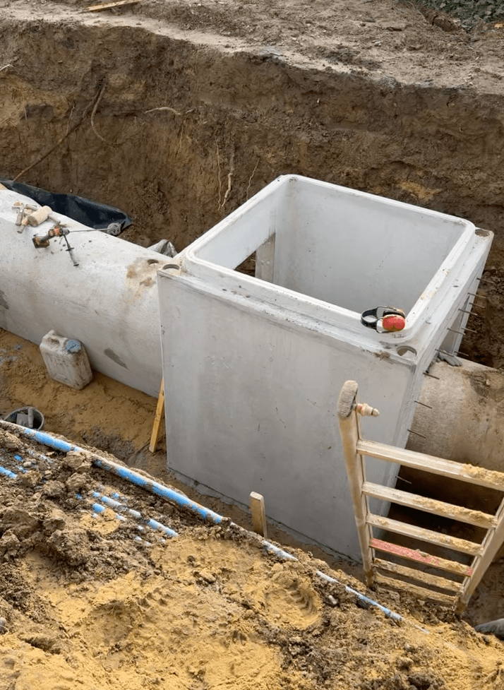 Herstel hoofdriool en plaatsen put in Maastricht – riolering projectfoto 2